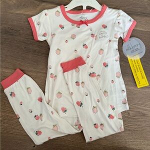 Strawberry Bamboo PJs